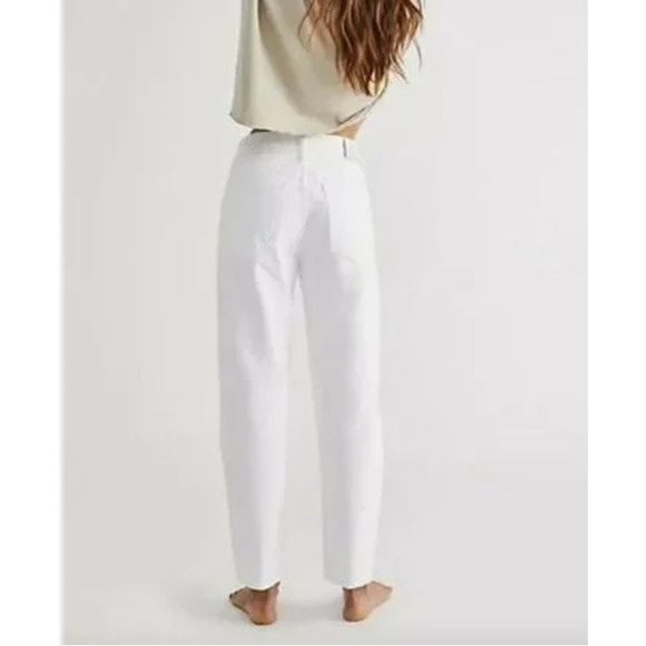 Citizens of Humanity MARLEE White Denim Relaxed Taper Jeans | Sz 27 - Picture 3 of 11